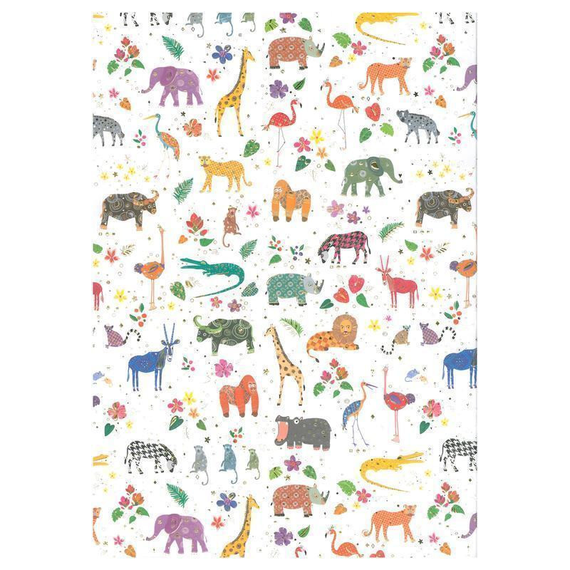 PAPEL REGALO 50*70 ARGU TURNOWSKY ZOO PTE 10H 39115 MOD 28 ^