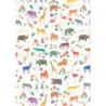 PAPEL REGALO 50*70 ARGU TURNOWSKY ZOO PTE 10H 39115 MOD 28 ^