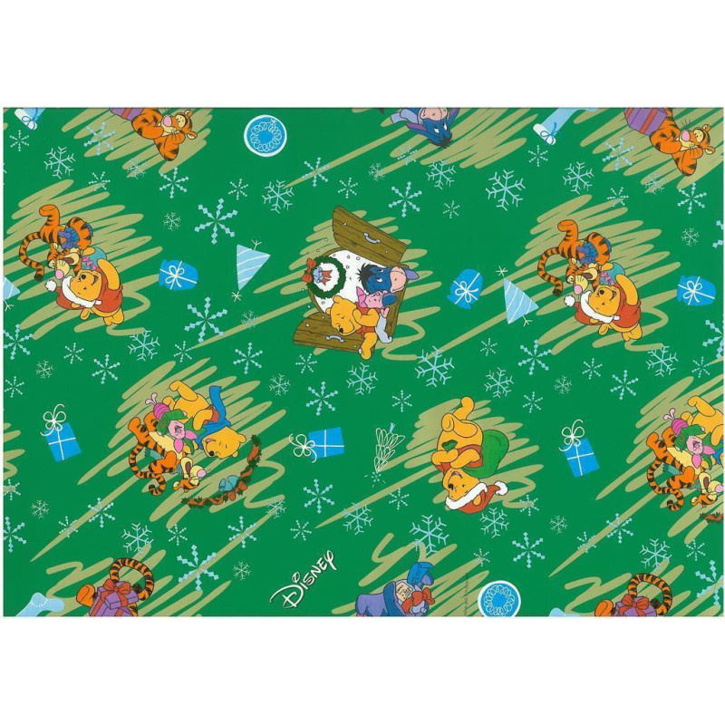 PAPEL REGALO 70*100 NAVIDAD DISNEY MANO 25H 52-0696