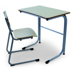 MESA ESCOLAR MOD.274 PATIN S/BANDEJA  60X50 ALT.70 COLOR TAGAR