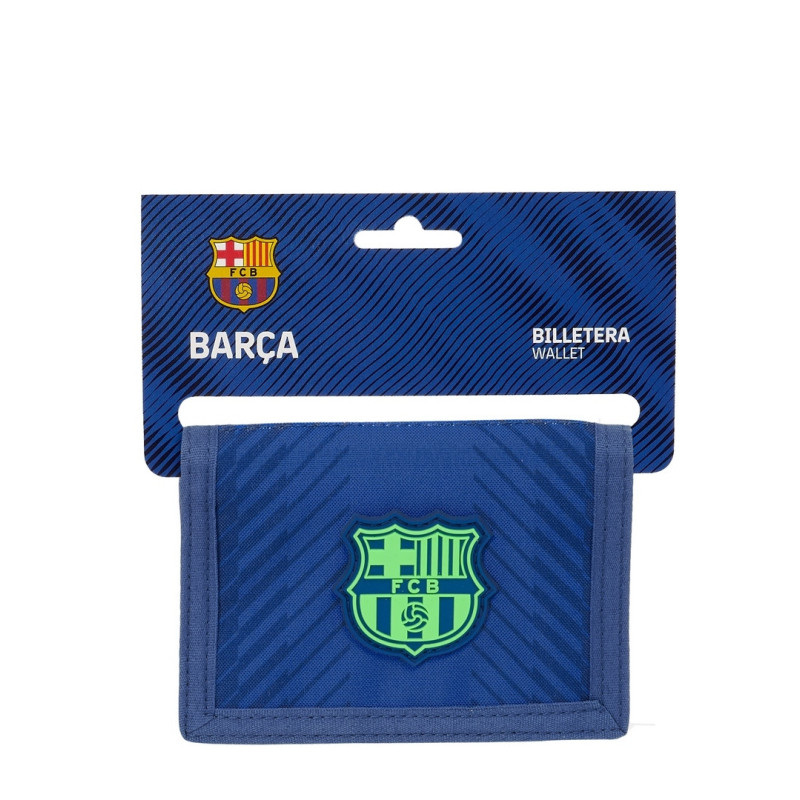 BILLETERA CON CABECERA F.C. BARCELONA NAVY BLUE SAFTA25 ENERO 812525036