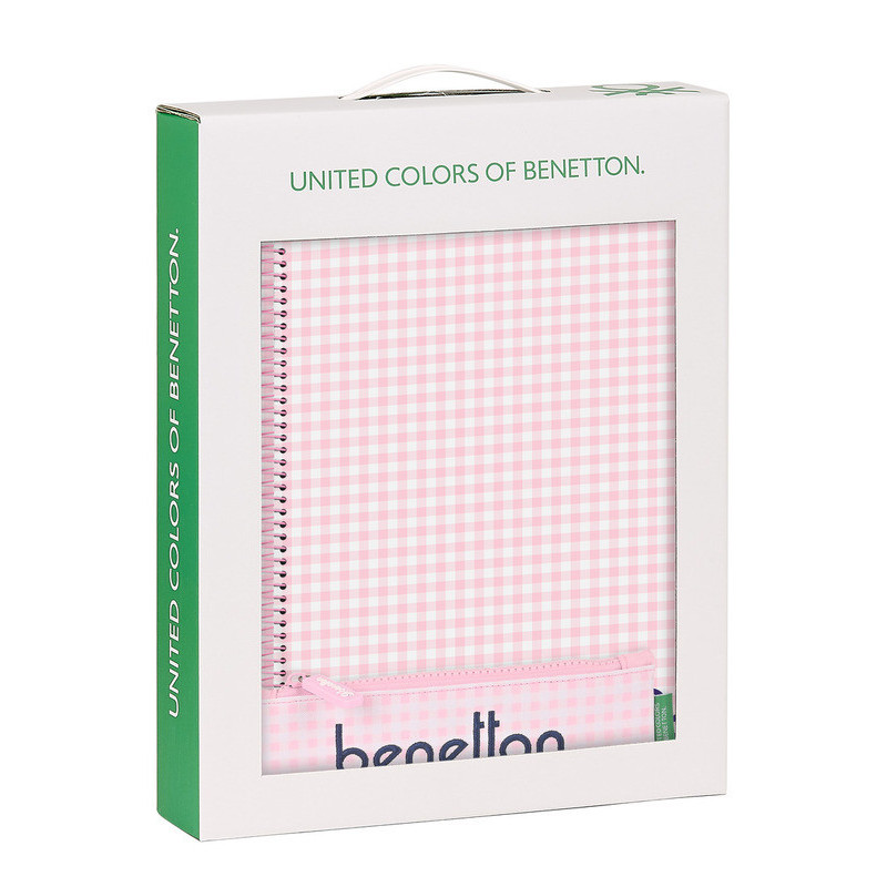 SET DE REGALO PQÑO. BENETTON "VICHY" SAFTA23 ENERO 312253587