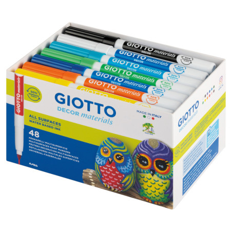 MARCD.ES DECOR MATERIALS SCHOOLPACK 48u. GIOTTO