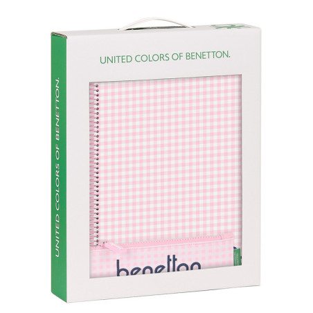 SET DE REGALO PQÑO. BENETTON "VICHY" SAFTA23 ENERO 312253587