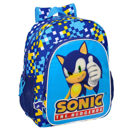MOCHILA JUNIOR ADAPT.CARRO SONIC "SPEED" 612395640 SAFTA23 VAC