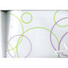 PAPEL CELOFAN HVS 0,8*50M CIRCULOS VERDE VIOLETA PP0458