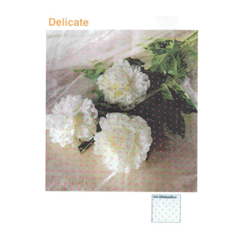 PAPEL CELOFAN HVS 0,8*50M GRANOS FUCSIA PP6284