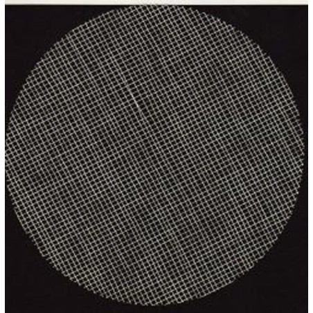 TUL MALLA GRUESA REDONDO 16CM BEIGE PTE 200U ^