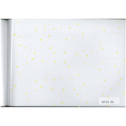 PAPEL CELOFAN HVS 0,8*50M PUNTOS AMARILLO PP8162