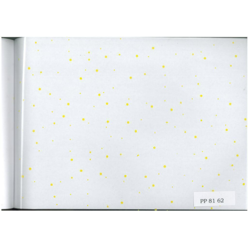 PAPEL CELOFAN HVS 0,8*50M PUNTOS AMARILLO PP8162