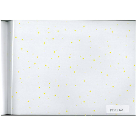 PAPEL CELOFAN HVS 0,8*50M PUNTOS AMARILLO PP8162