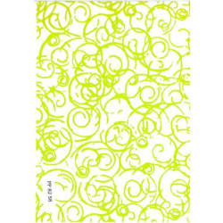 PAPEL CELOFAN HVS 0,8*50M ESPIRAL VERDE PP8258