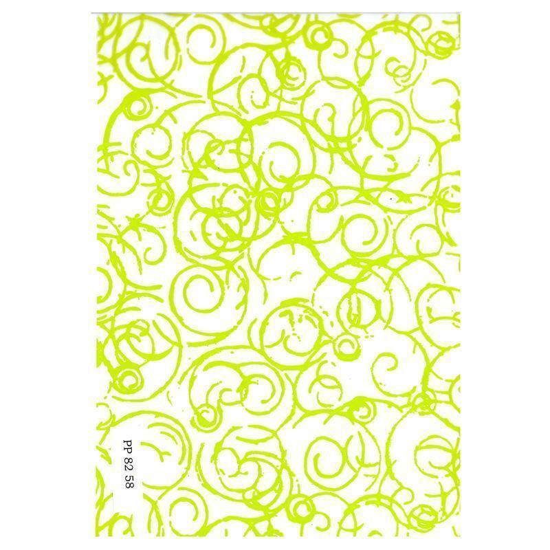 PAPEL CELOFAN HVS 0,8*50M ESPIRAL VERDE PP8258