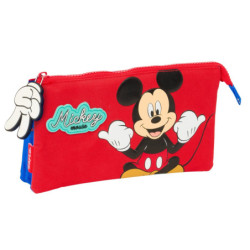 PORTATODO TRIPLE MICKEY MOUSE "GOOD DAY" SAFTA25 ENERO 812514744