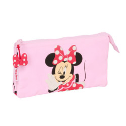 PORTATODO TRIPLE MINNIE MOUSE "NAIVE" SAFTA25 ENERO 812512744