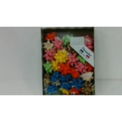 LAZO-ESTRELLA 15MM RAYADO IMITACION VERJURADO C/50U 31200