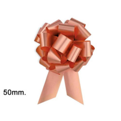 LAZO PARA FORMAR 50MM METAL MATE ORO ROSA REGAL 4707-19 PTE 30U