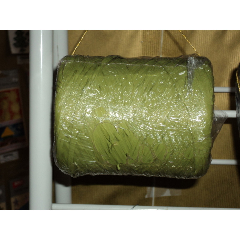 CINTA RAFIA  4MM 200YD VERDE OSCURO