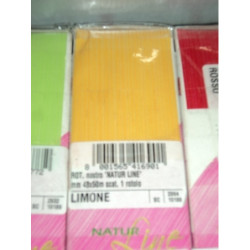 CINTA REGALO NATURE 50MM 50M AMARILLO LIMON 5680 ^