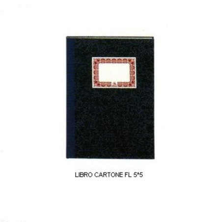 LIBRO DOHE CARTONE FL CUADROS 5*5 NATURAL 100H