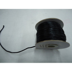 CINTA CORDON COLA RATON 2MM 50M NEGRO ^