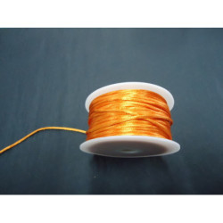 CINTA CORDON COLA RATON 2MM 50M NARANJA ^