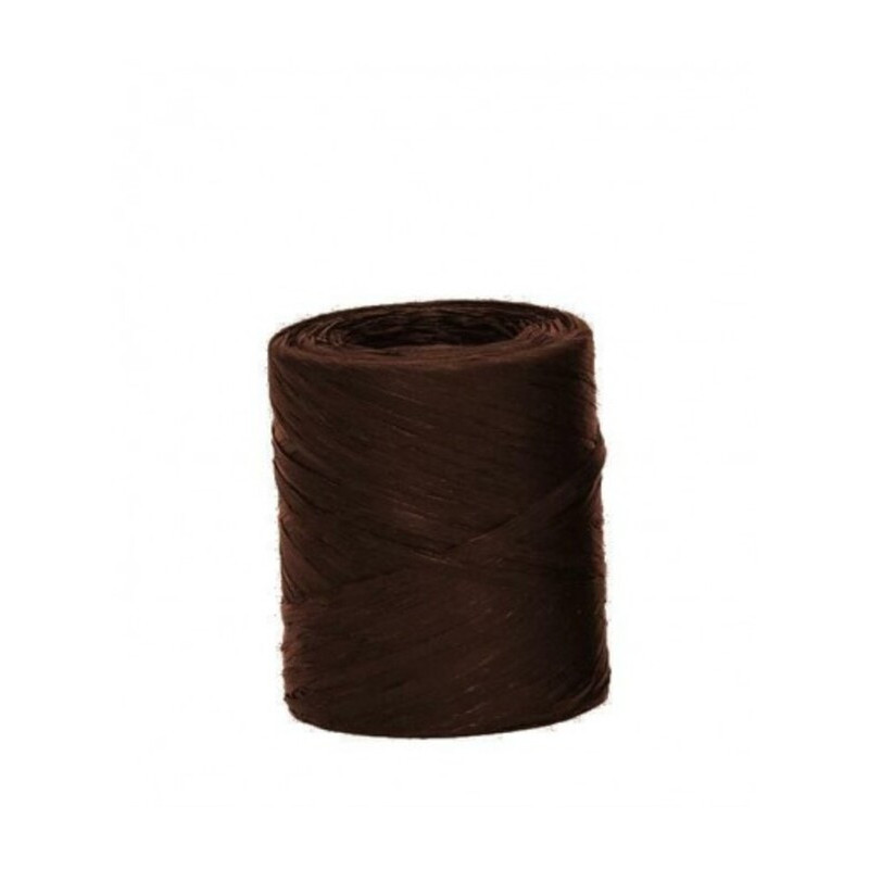 CINTA RAFIA  4MM 200YD MARRON OSCURO 79