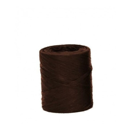 CINTA RAFIA  4MM 200YD MARRON OSCURO 79