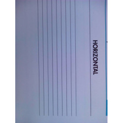 LIBRO DOHE CARTONE FL HORIZONTAL APAISADO 100H