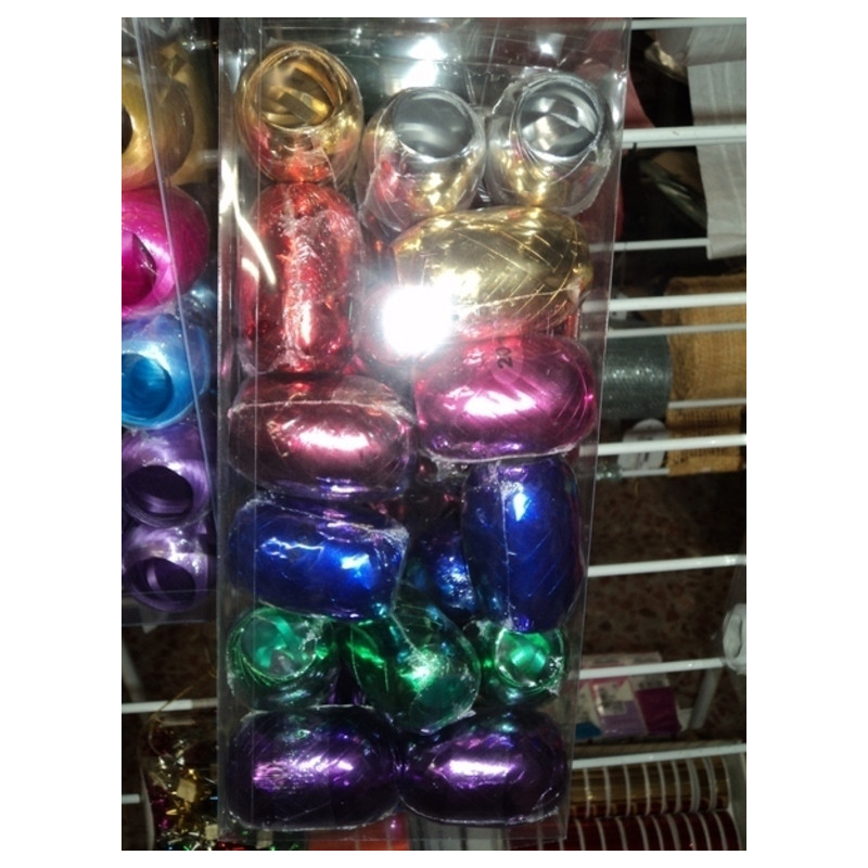 CINTA REGALO  5 MM. 20M BARRILETE LISO C/35U 1200