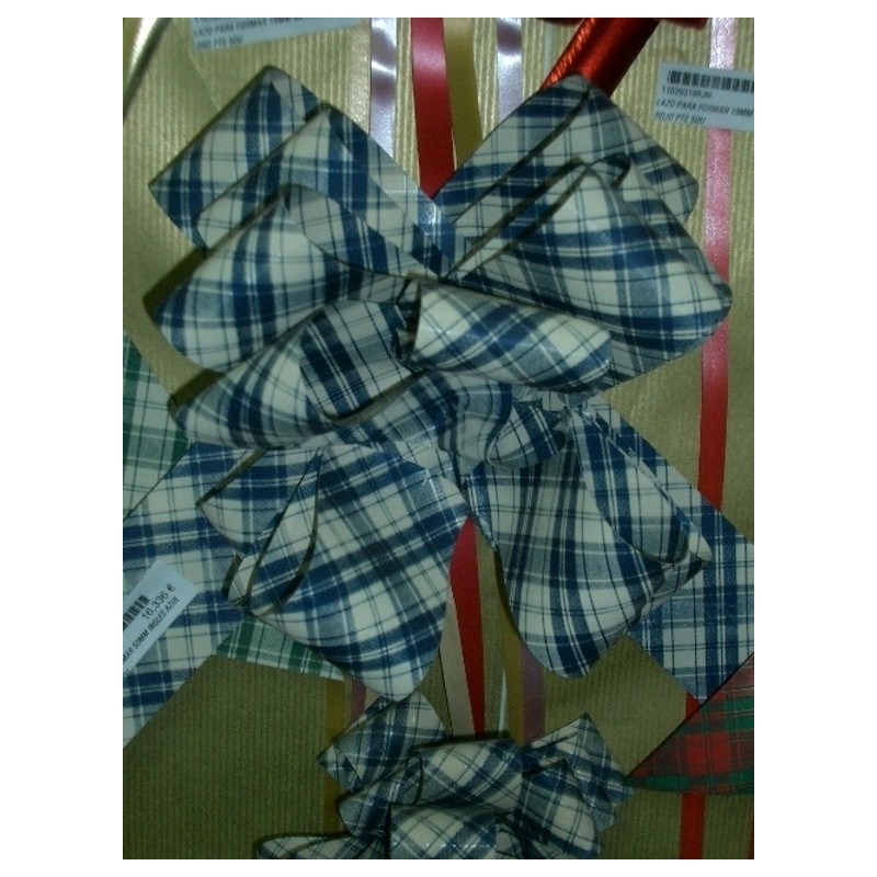 LAZO PARA FORMAR 50MM INGLES AZUL MATE PTE 50U