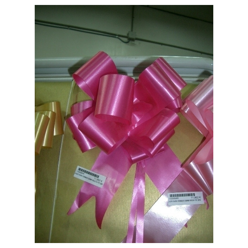 LAZO PARA FORMAR 50MM FUCSIA PTE 50U