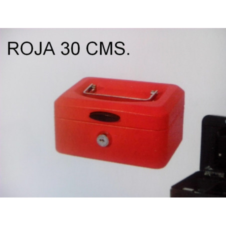 CAJA CAUDALES AROKA 30CM ROJO 62147