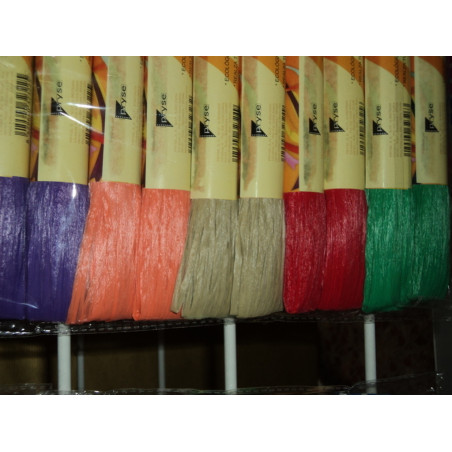 CINTA RAFIA 35MM 30MT 5 COLORES SURTIDOS MATE B/10U 3220021 ^