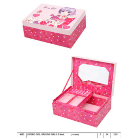 JOYERO REGALPAP GROOVY GIRL C/ESPEJO 4685 ^