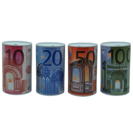 HUCHA REGALPAP METAL EURO 4 MODELOS 4929 ^