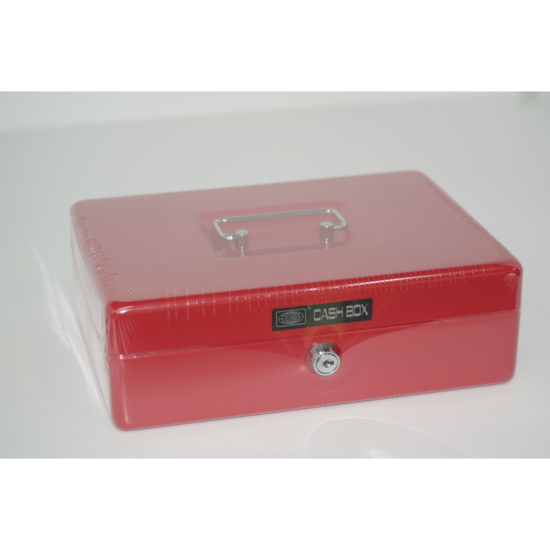 CAJA CAUDALES ARTES 24CM ROJO SR-8933