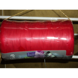 CINTA RAFIA  4MM 200YD ROJO