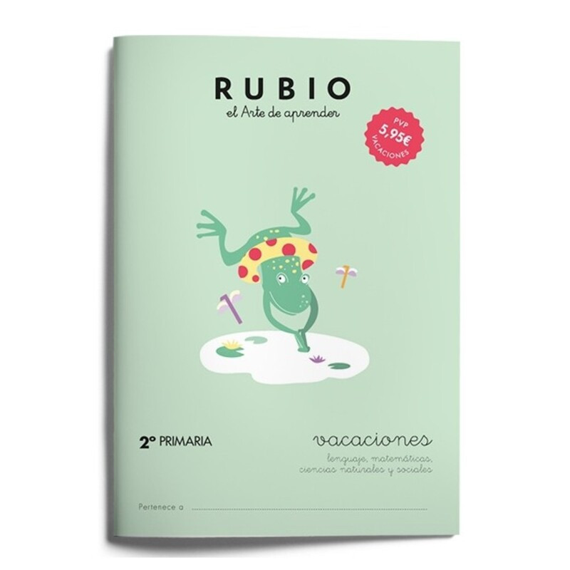 RUBIO VACACIONES CUADERNO CASTELLANO 2º PRIMARIA UNIDAD