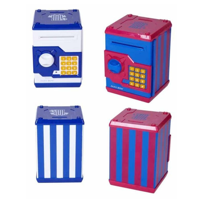 HUCHA METAL CAJA FUERTE CODIGO ALEX BOG EB-330