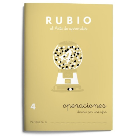 RUBIO PROBLEMAS Nº  4 PTE 10U ISBN 84-85109-56-2