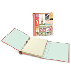 BLOC NOTAS DEC A-5 C/SOLAPA MAKU16 PARIS CITY 153PCT128 ^