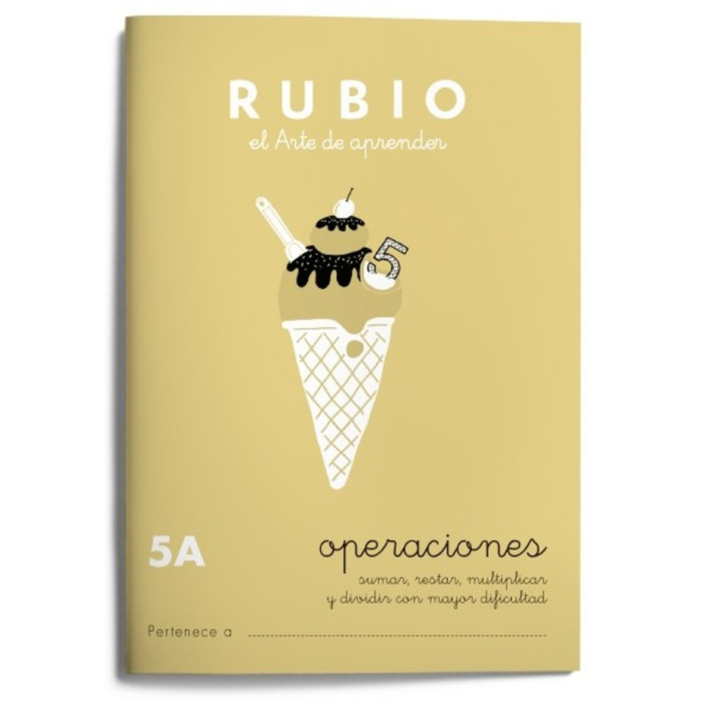 RUBIO PROBLEMAS Nº  5A PTE 10U ISBN 84-85109-59-7