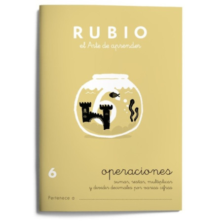 RUBIO PROBLEMAS Nº  6 PTE 10U ISBN 84-85109-60-0