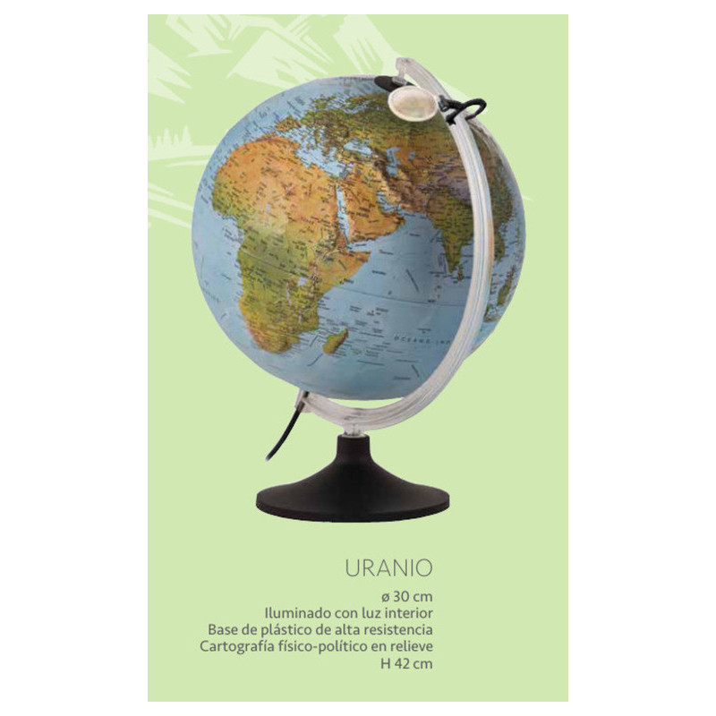 ESFERA LUMINOSA NOVARICO URANIO RELIEVE 30CM
