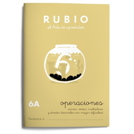 RUBIO PROBLEMAS Nº  6A PTE 10U ISBN 84-85109-61-9