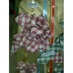 LAZO PARA FORMAR 50MM INGLES ROJO MATE PTE 50U