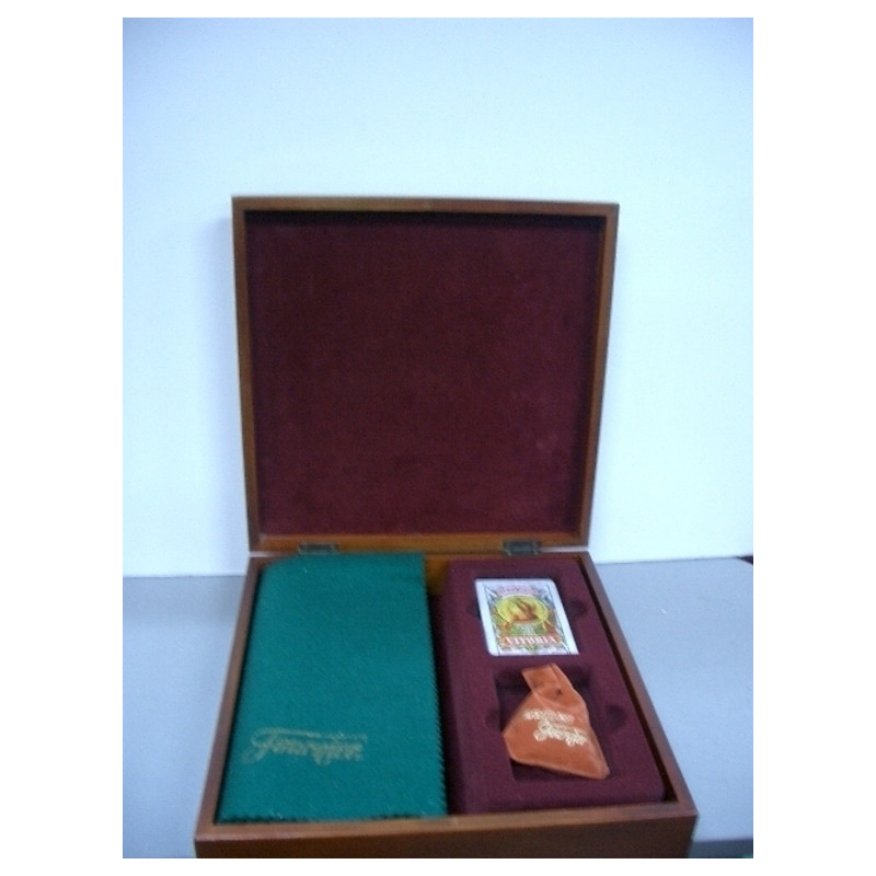 JUEGO FOURNIER CAJA MADERA MUS+TAPETE ^