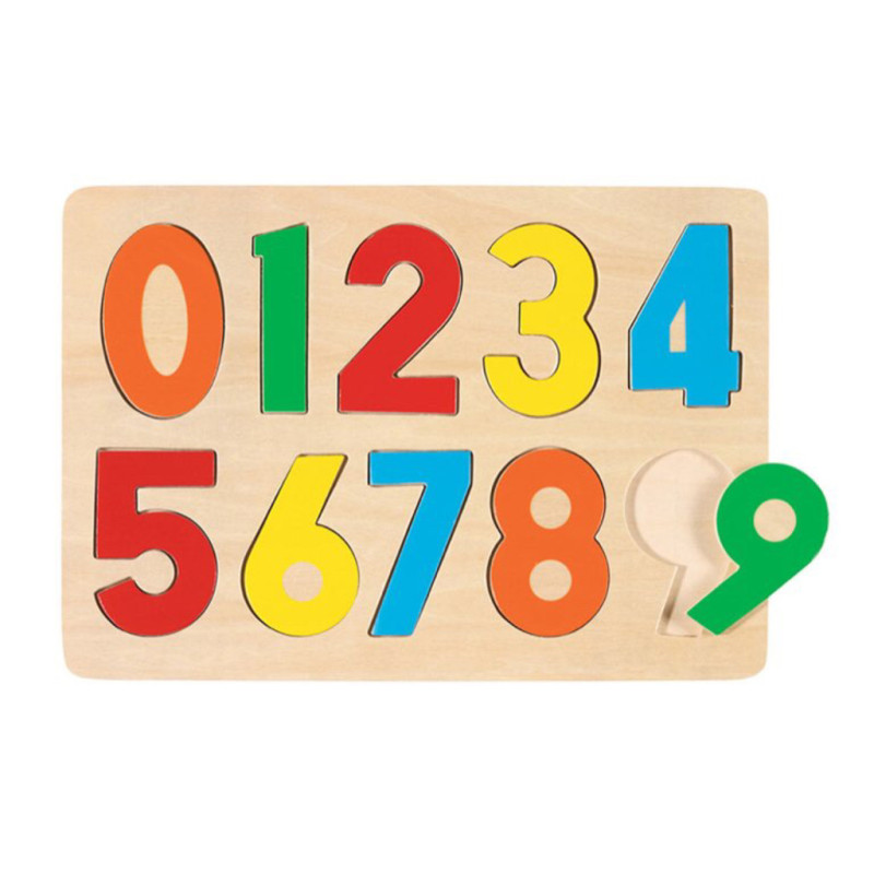JUEGO ABAIMPORT MADERA ENCAJABLE NUMEROS 30*22 REF 74