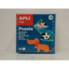 PUZZLE APLI INFANTIL PAREJAS ANIMALES 13861